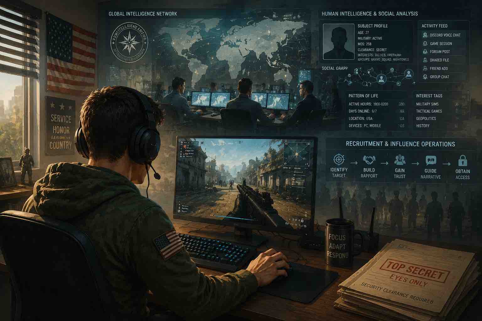 Видеоигры — новый инструмент для разведки